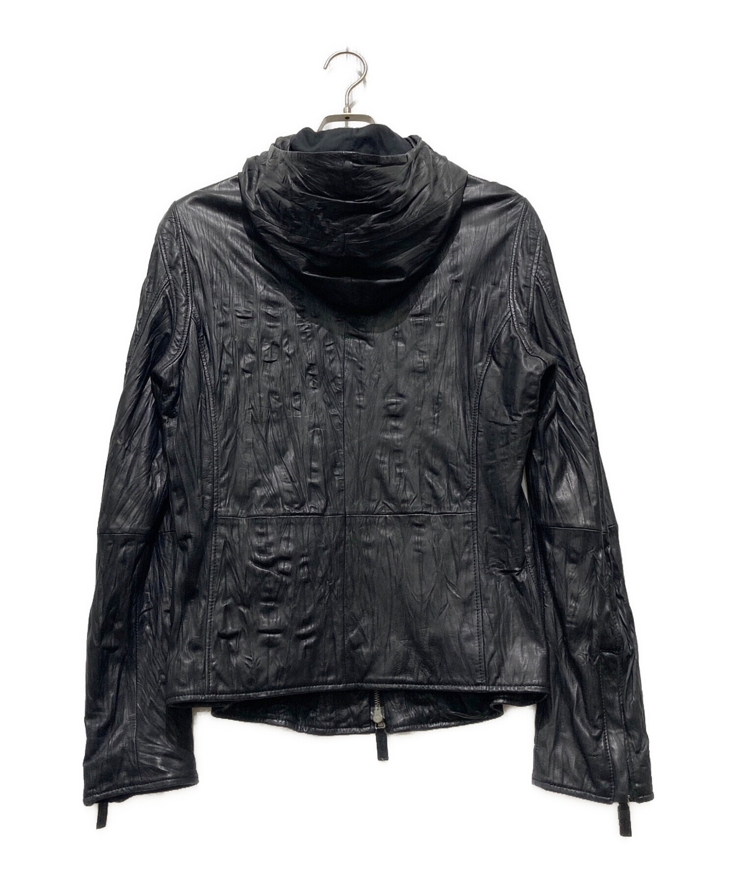 EMPORIO ARMANI レザージャケット 2007aw 中古・古着通販】EMPORIO ARMANI (エンポリオ アルマーニ) ラムレザー