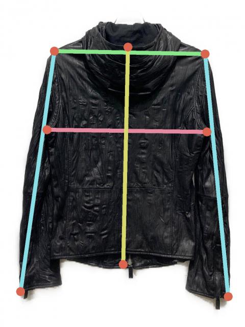 中古・古着通販】EMPORIO ARMANI (エンポリオ アルマーニ) ラムレザー
