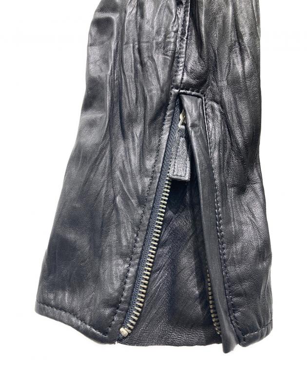 中古・古着通販】EMPORIO ARMANI (エンポリオ アルマーニ) ラムレザー