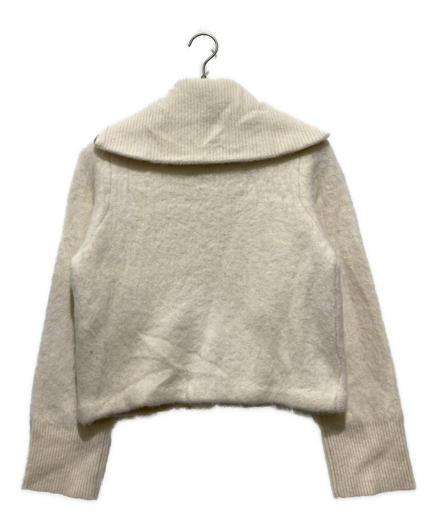 中古・古着通販】DES PRES (デ プレ) フォックスカシミヤ ジップアップ
