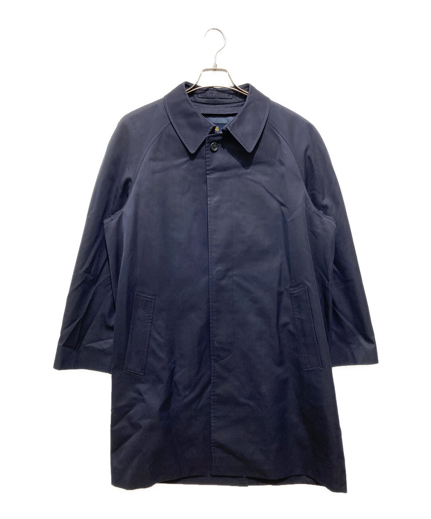 80s BROOKS BROTHERS ブルックスブラザーズ コート ネイビー 中古・古着通販】BROOKS BROTHERS (ブルックスブラザーズ) ステン