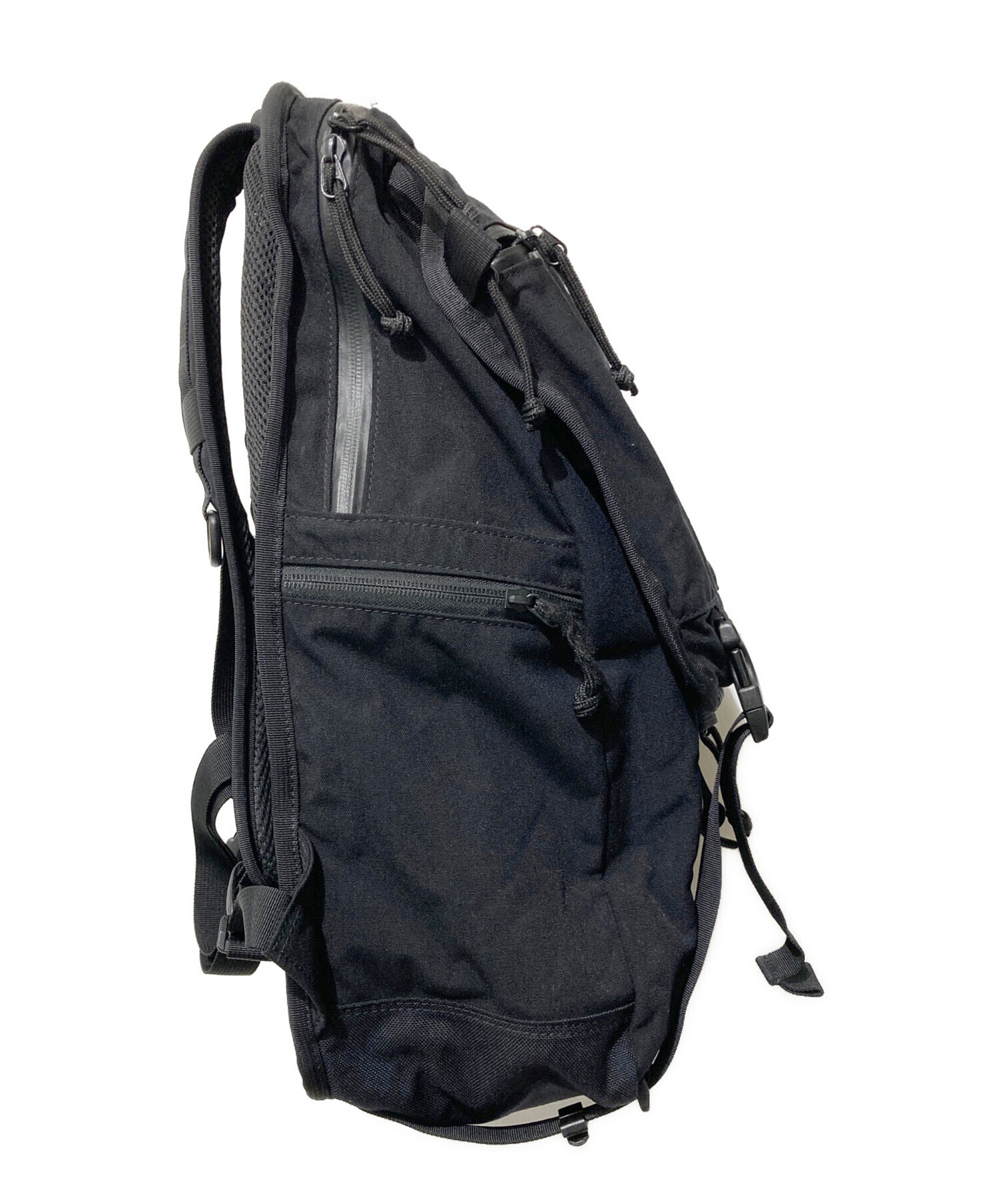 【美品】ポーターリュック/クランカーズ　(黒) 中古・古着通販】PORTER (ポーター) クランカーズデイパック ブラック