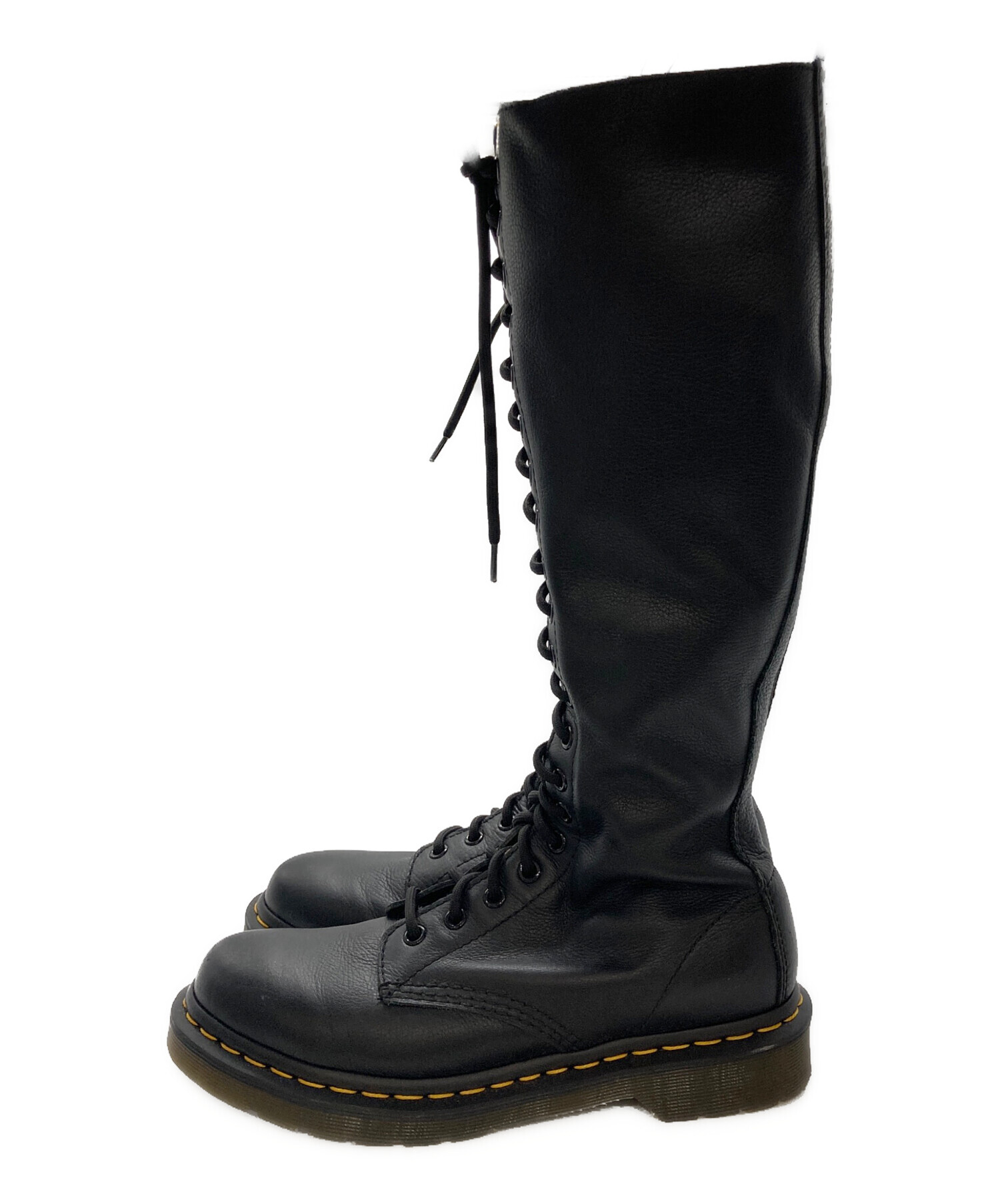 Dr.Martens - 良品 Dr.Martens ドクターマーチン 20ホール レザー 