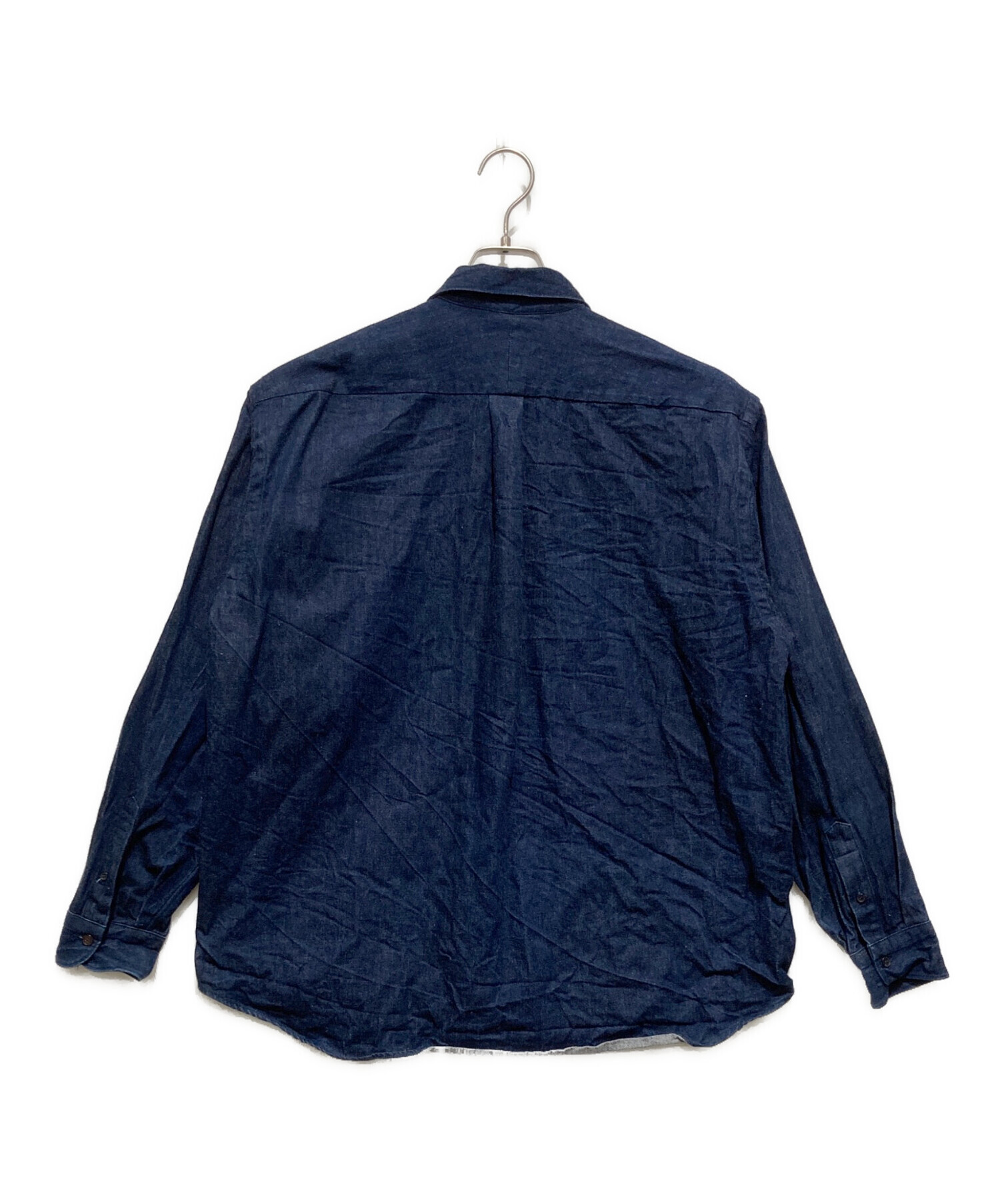 comoli コモリシャツ NAVY size2 【公式通販】