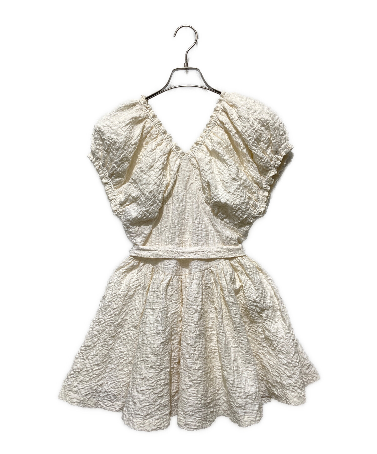 THE TOE ワンピース Kolonaki Tie Neck Onepiece 中古・古着通販】THE TOE (ザ・トゥー) Kolonaki Tie Neck Onepiece