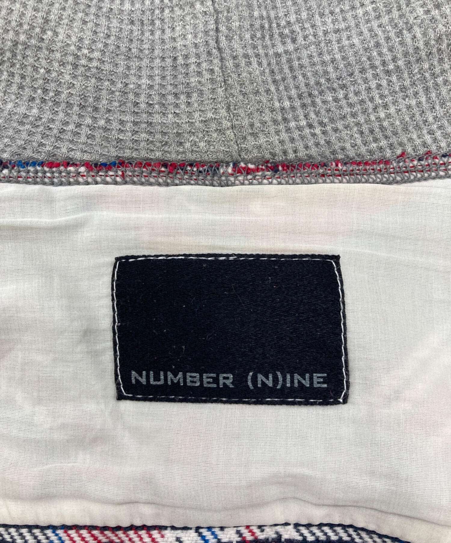 中古・古着通販】NUMBER (N)INE (ナンバーナイン) フード付 ネルシャツ