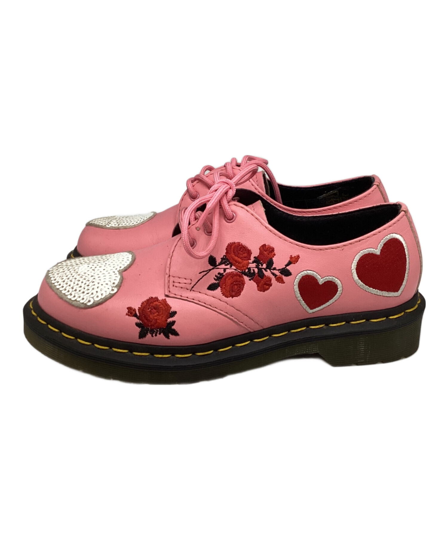 中古・古着通販】Dr.Martens (ドクターマーチン) ハート刺繍3ホール