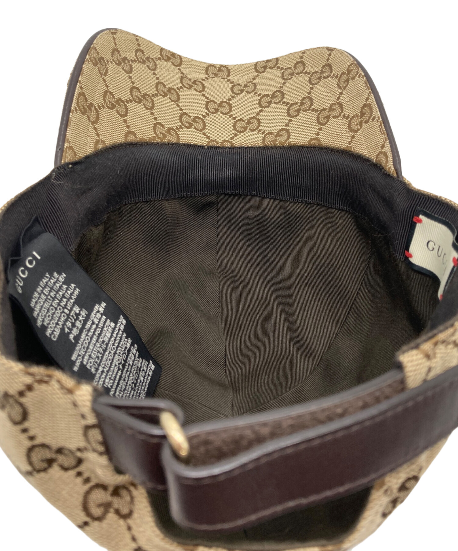 中古・古着通販】GUCCI (グッチ) オリジナルGGキャンバスベースボール