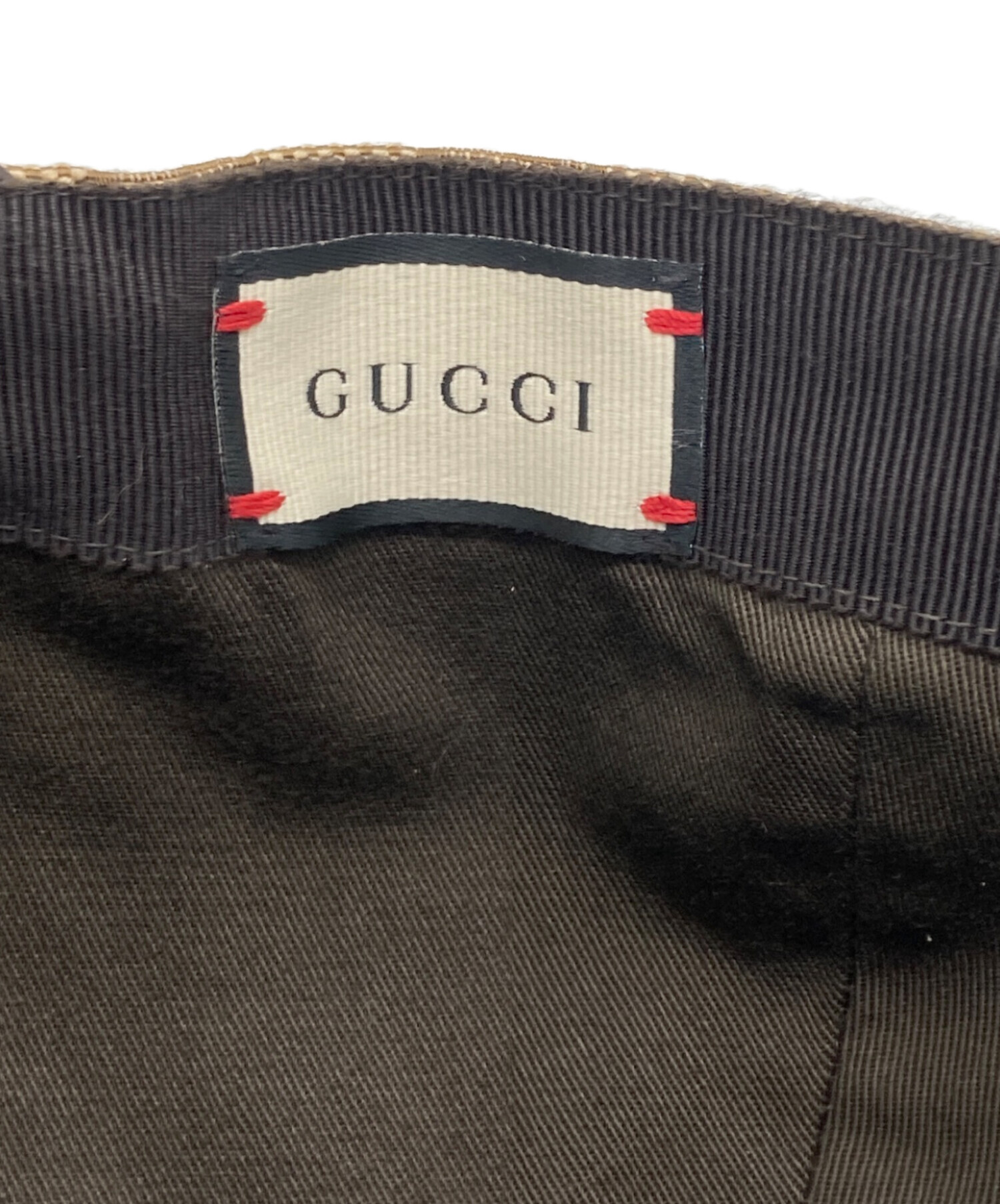 中古・古着通販】GUCCI (グッチ) オリジナルGGキャンバスベースボール