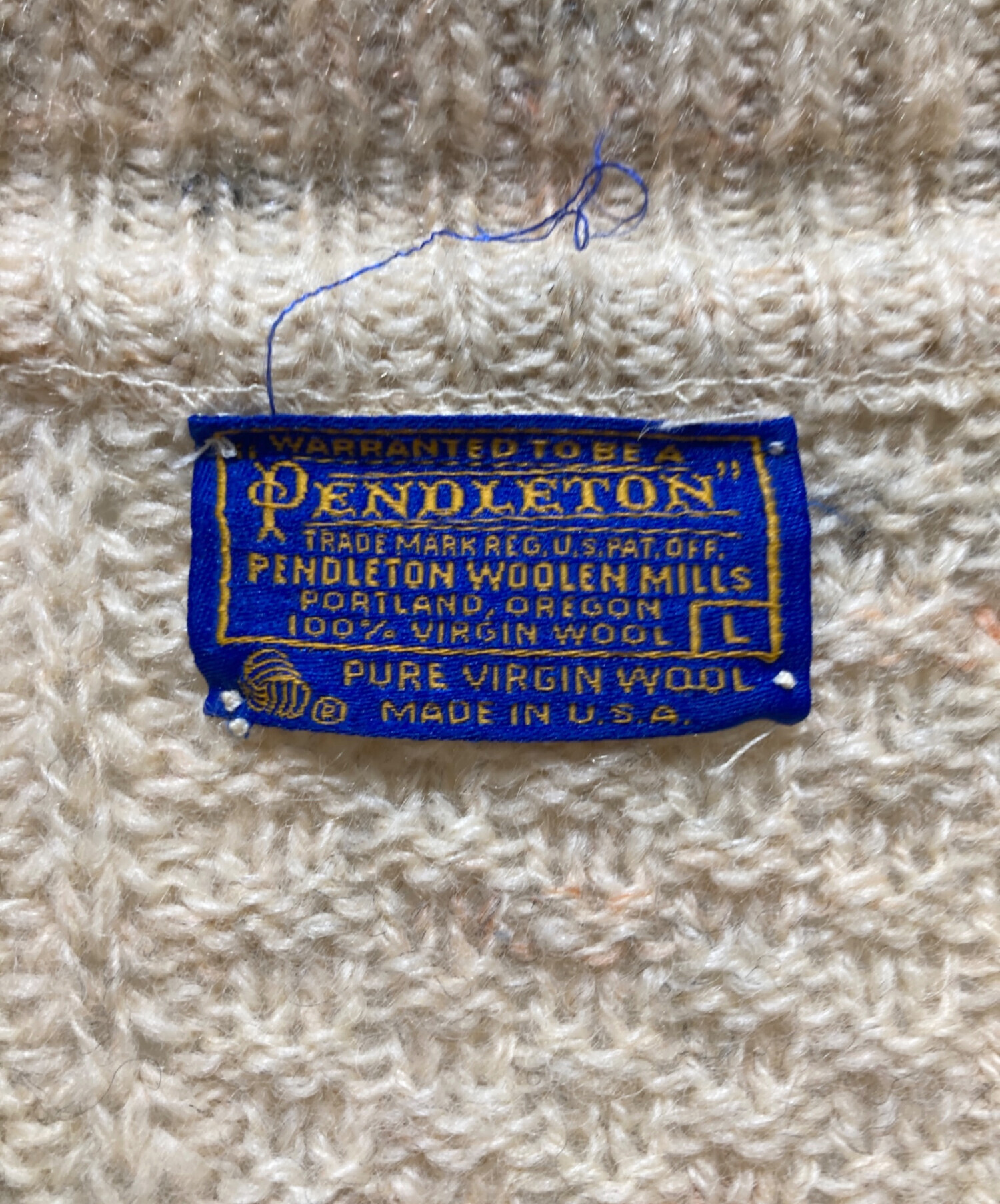 中古・古着通販】PENDLETON (ペンドルトン) 70s ジップニット