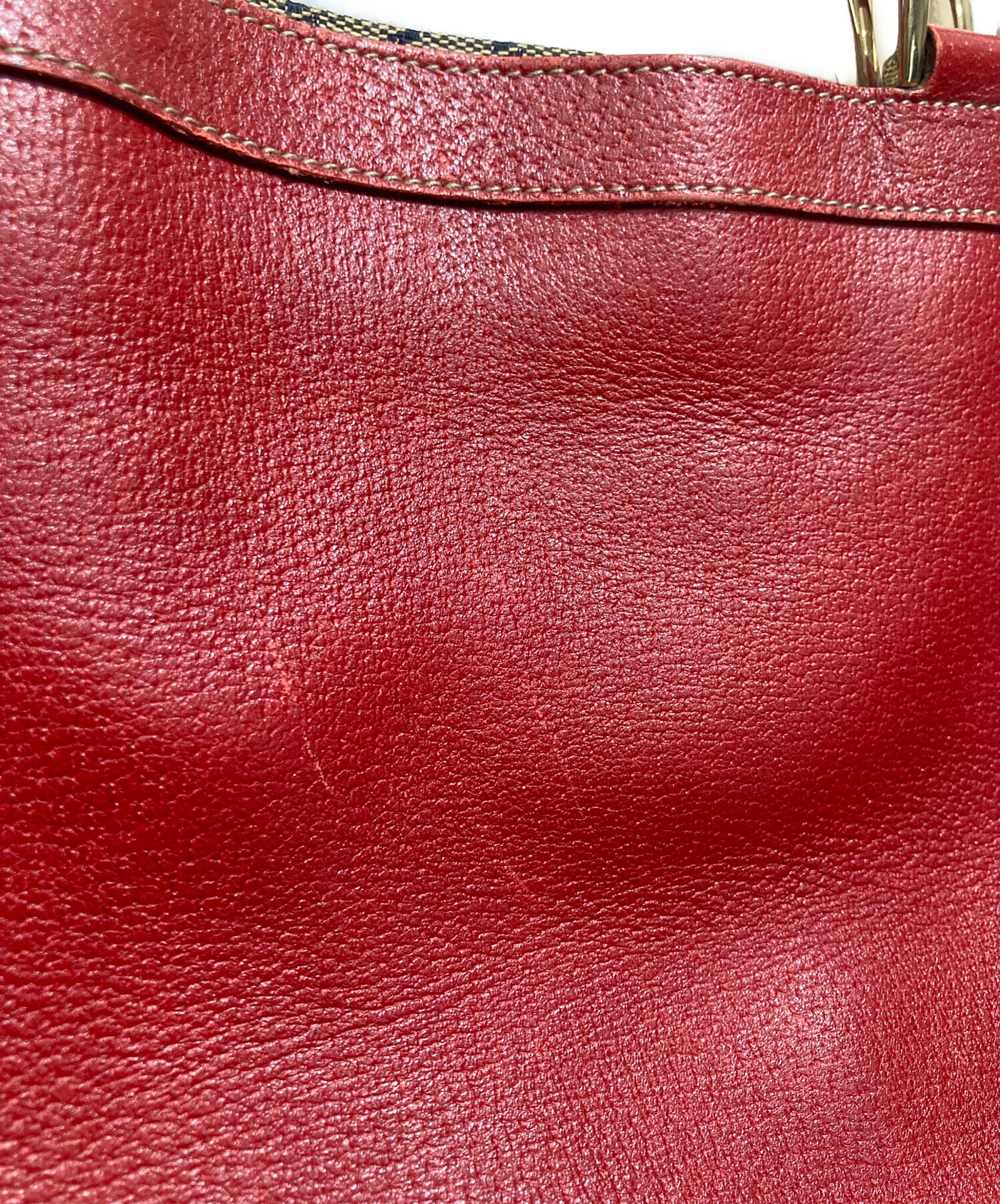 SALE 大幅値下げ GUCCI 赤 スエード ハンドバッグ 中古・古着通販
