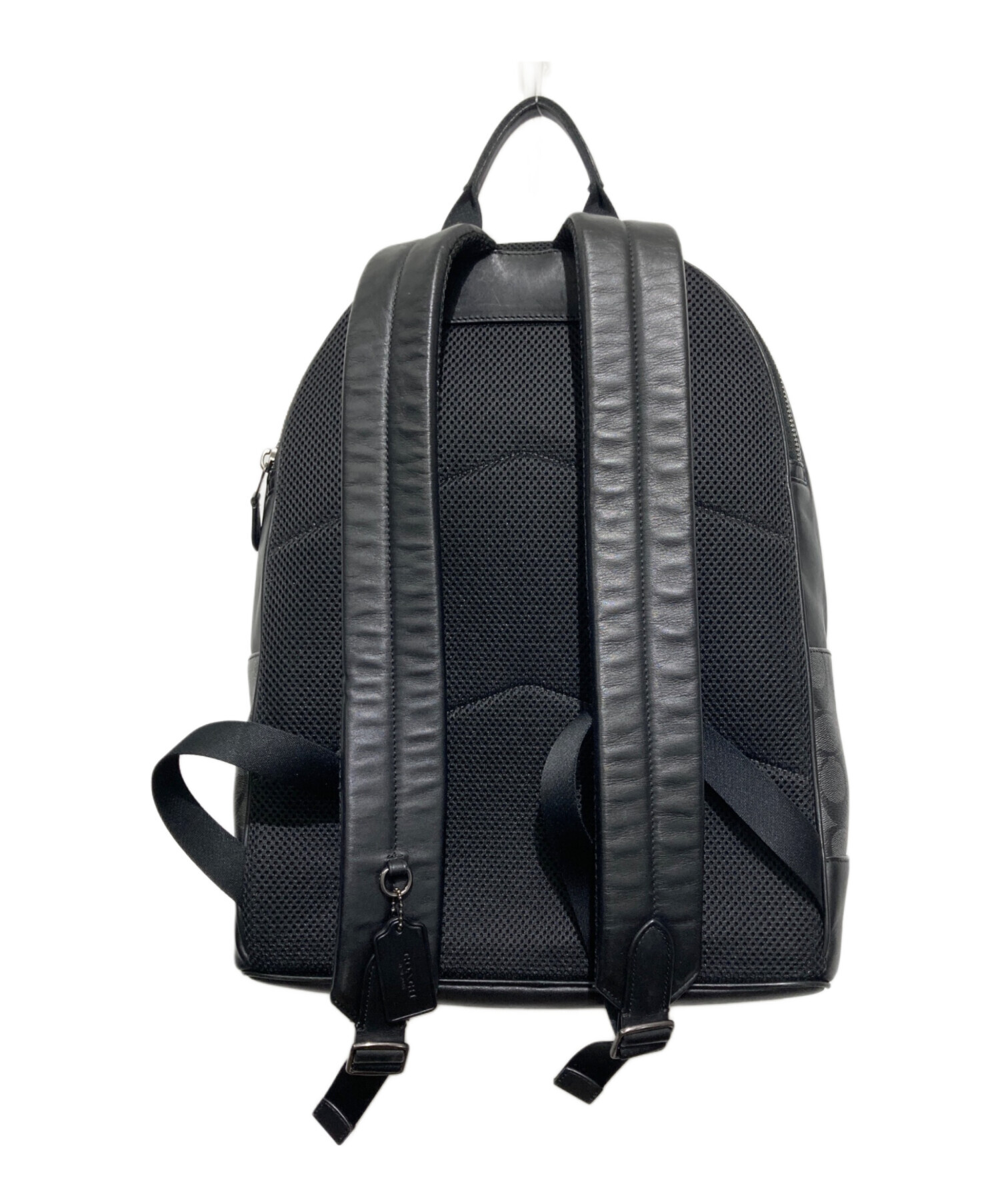 新品未使用品COACH ブラック リュック 中古・古着通販】COACH (コーチ) リュック ブラック｜ブランド・古着
