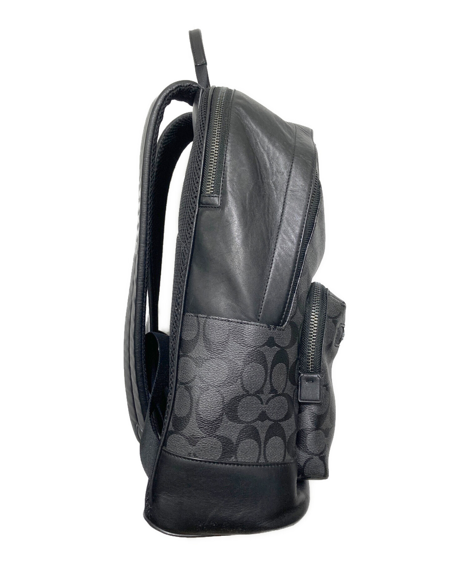 中古・古着通販】COACH (コーチ) リュック ブラック|ブランド・古着 中古・古着通販】COACH (コーチ) リュック ブラック|ブランド・古着