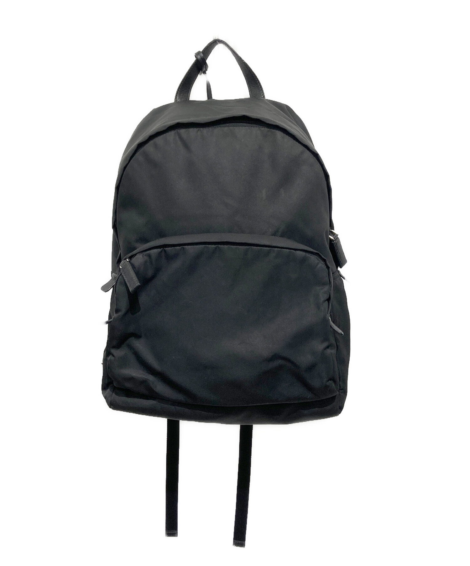 未使用PRADA ブラックナイロンリュック 中古・古着通販】PRADA (プラダ) ナイロンリュック ブラック｜ブランド