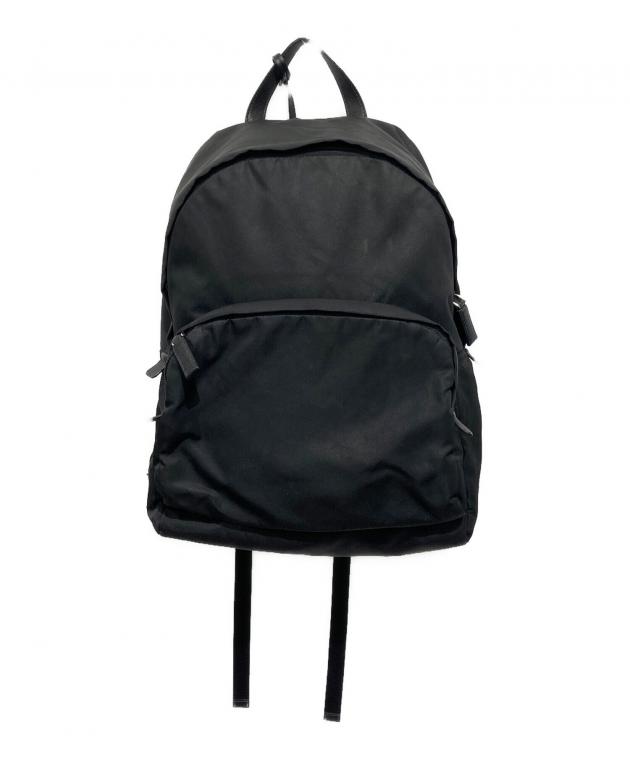中古・古着通販】PRADA (プラダ) ナイロンリュック ブラック サイズ