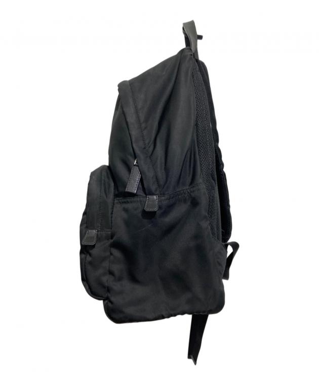 中古・古着通販】PRADA (プラダ) ナイロンリュック ブラック サイズ