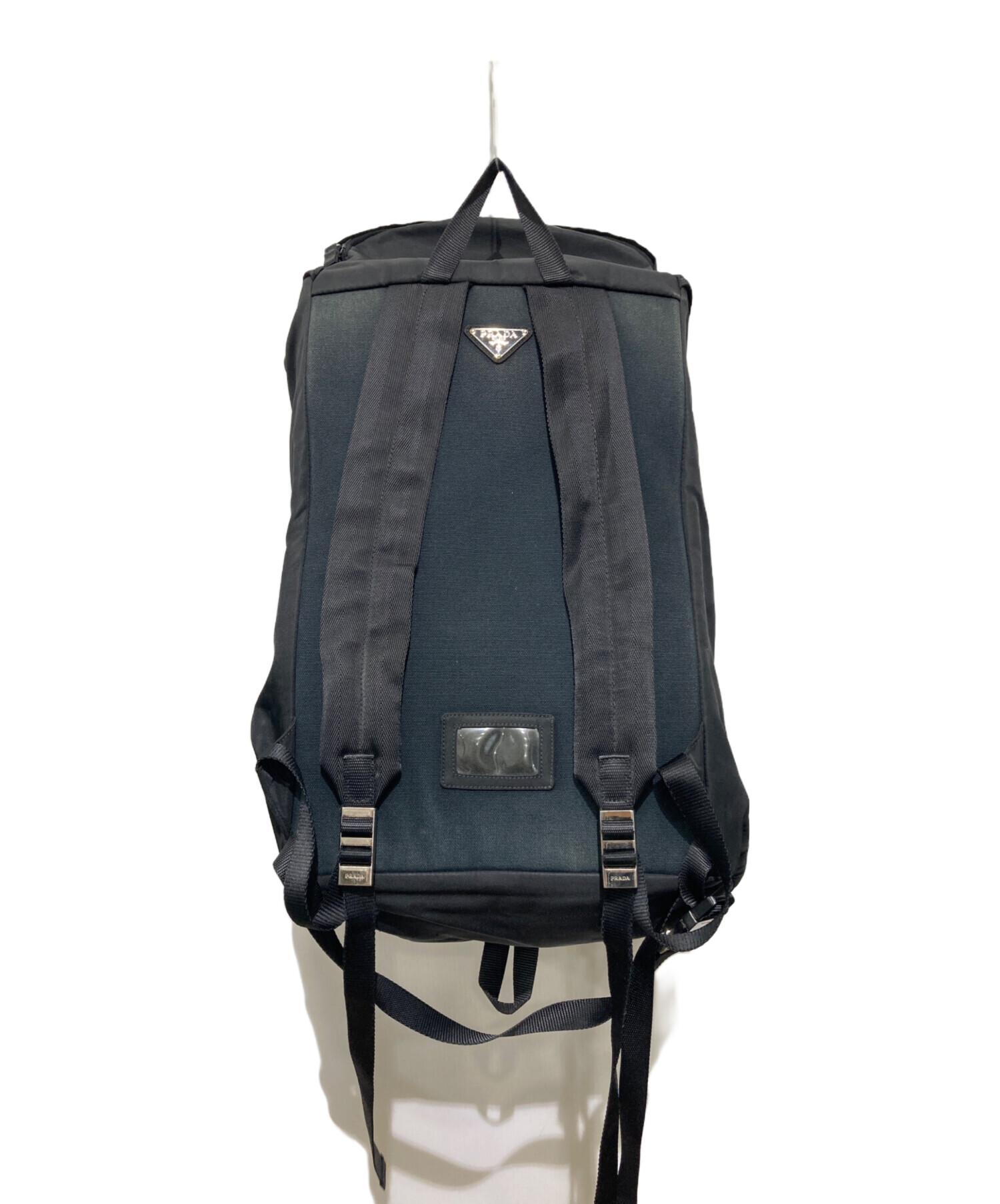 フ*ィ様 PRADA トライアングル プラダ トライアングルハンドバッグ 1BA315 パデッドナッパレザー 小物