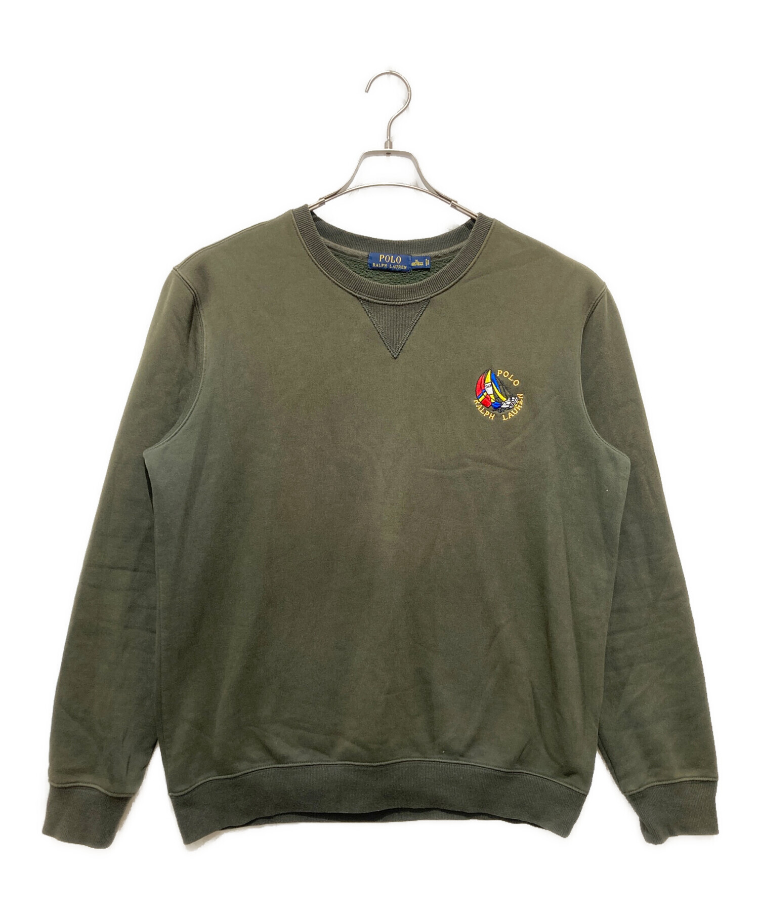 中古・古着通販】POLO RALPH LAUREN (ポロ・ラルフローレン) 刺繍V