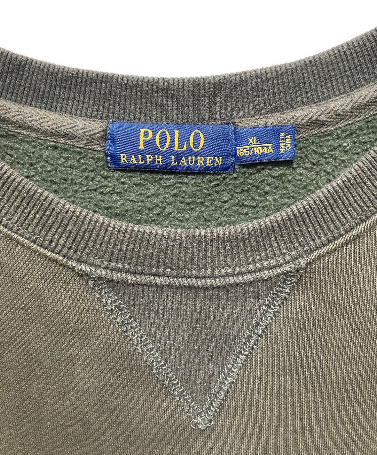中古・古着通販】POLO RALPH LAUREN (ポロ・ラルフローレン) 刺繍V