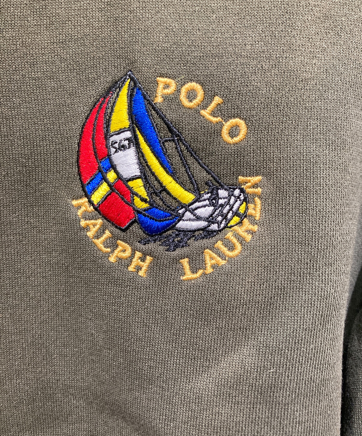 中古・古着通販】POLO RALPH LAUREN (ポロ・ラルフローレン) 刺繍V
