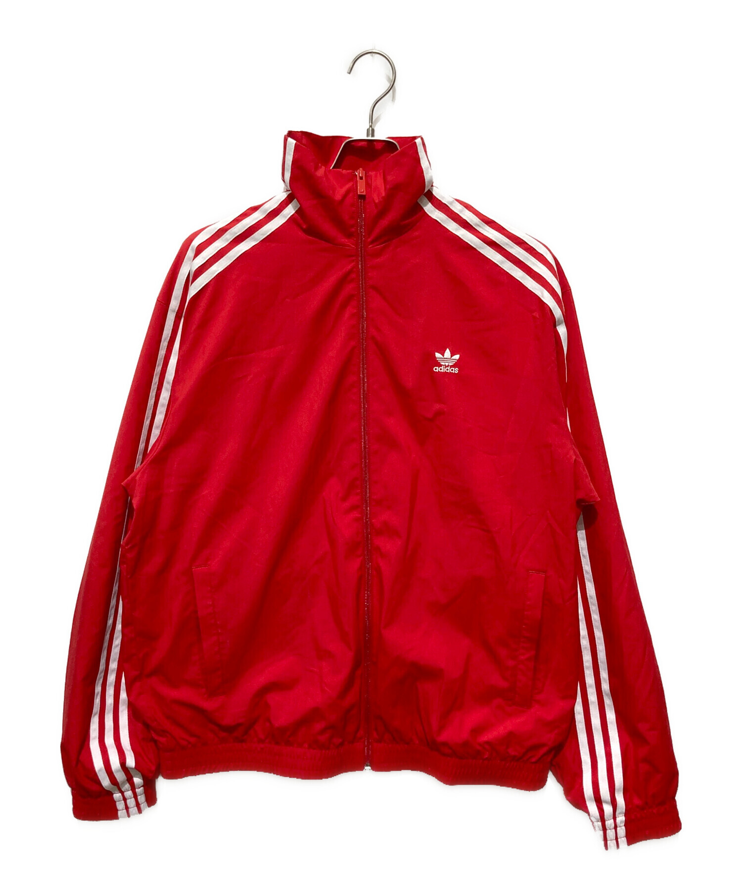 中古・古着通販】adidas (アディダス) ロゴ刺繍ジップジャケット
