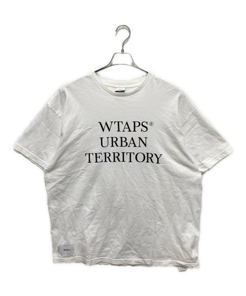 WTAPS ダブルタップス ロゴ Tシャツ 半袖 カットソー L 中古・古着通販】WTAPS (ダブルタップス) 半袖カットソー ブラック