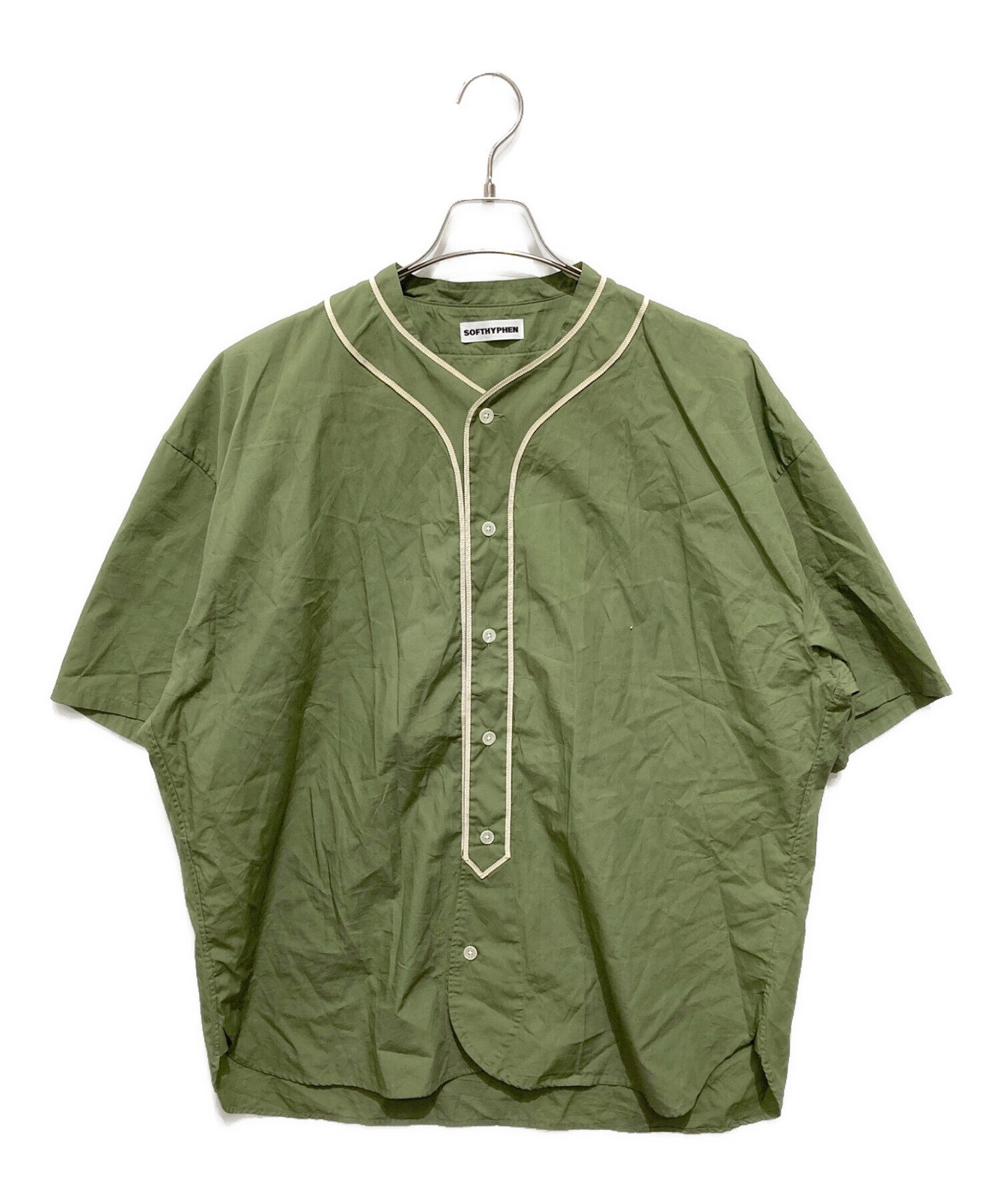 中古・古着通販】SOFTHYPHEN (ソフトハイフン) ベースボールシャツ 