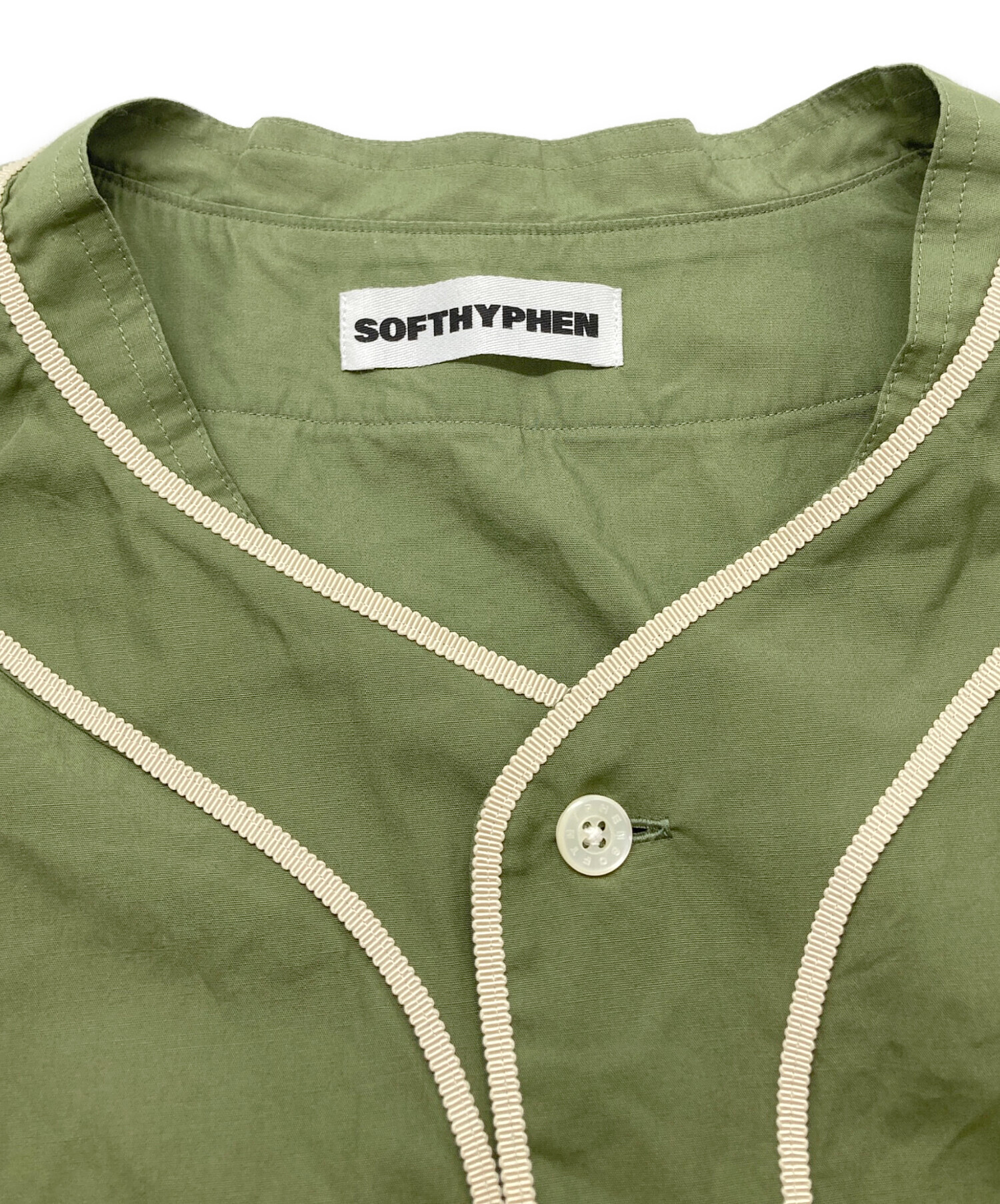 中古・古着通販】SOFTHYPHEN (ソフトハイフン) ベースボールシャツ 