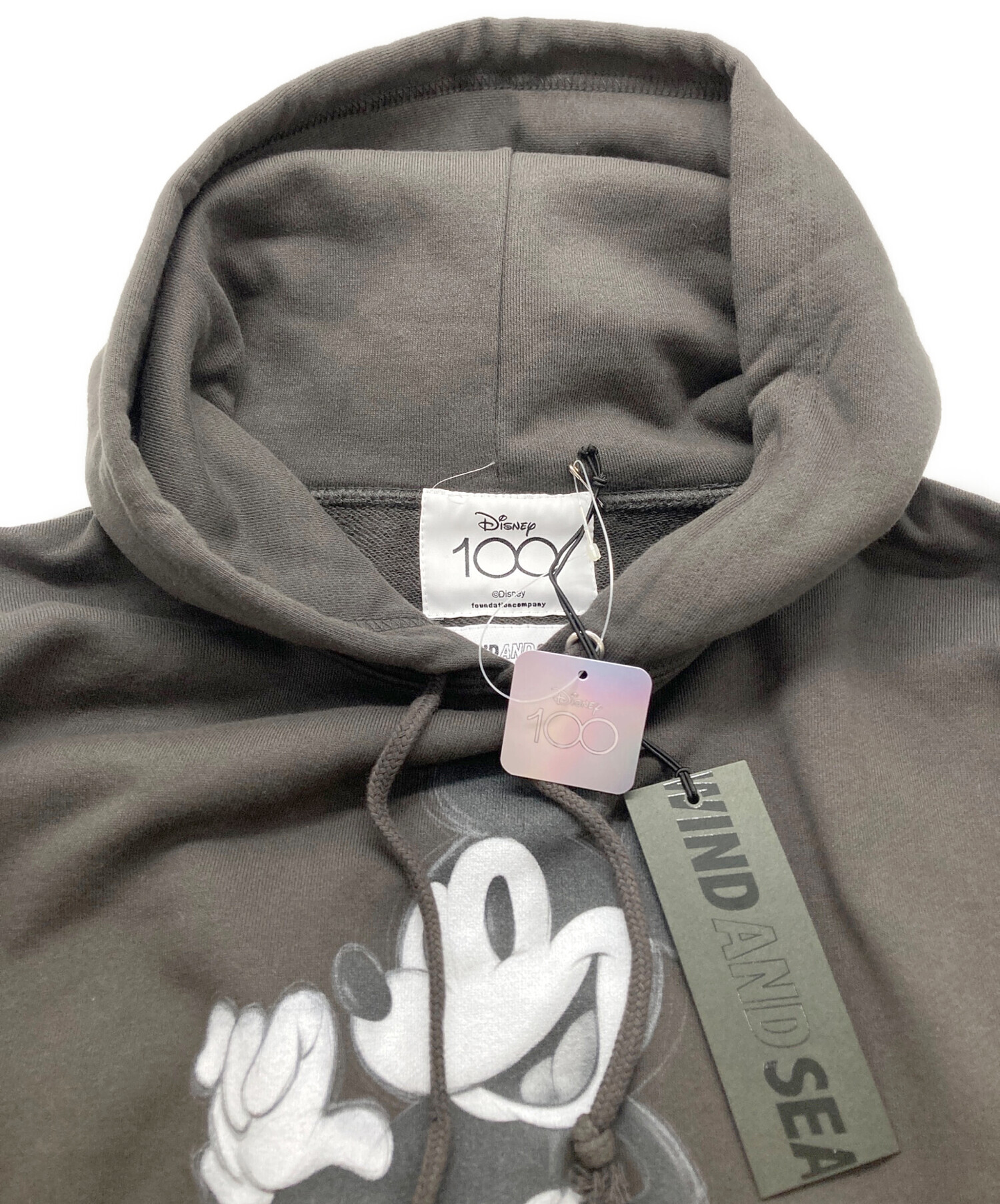 WIND AND SEA Disney 100周年記念 パーカー (L) 中古・古着通販】WIND AND SEA (ウィンダンシー) Disney (ディズニー