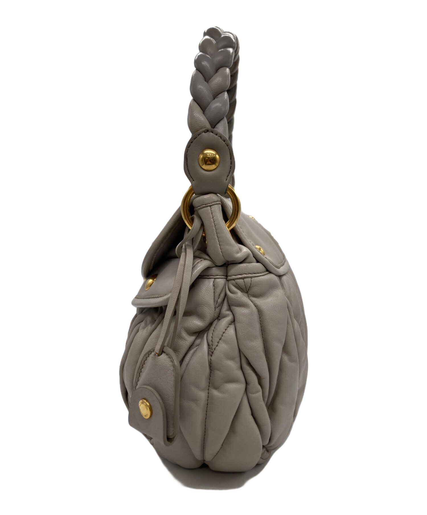 ガネリ様☆miumiuマトラッセショルダーバッグ ☆送料関税込☆MIU MIU マトラッセ ミニ ショルダーバッグ☆ (MiuMiu