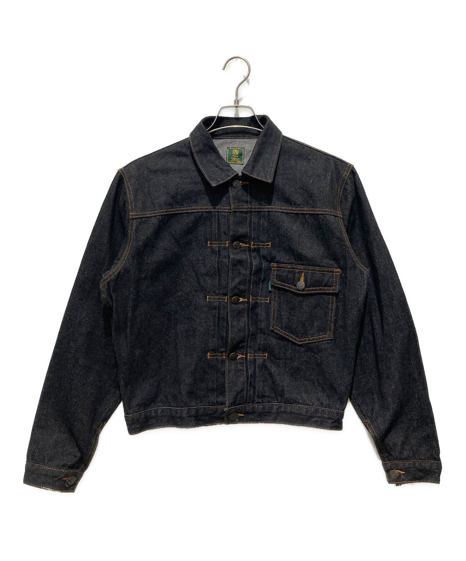 Noen デニムジャケット ブラックリジットデニム 中古・古着通販】noen (ノエン) ブラック デニムジャケット ブラック