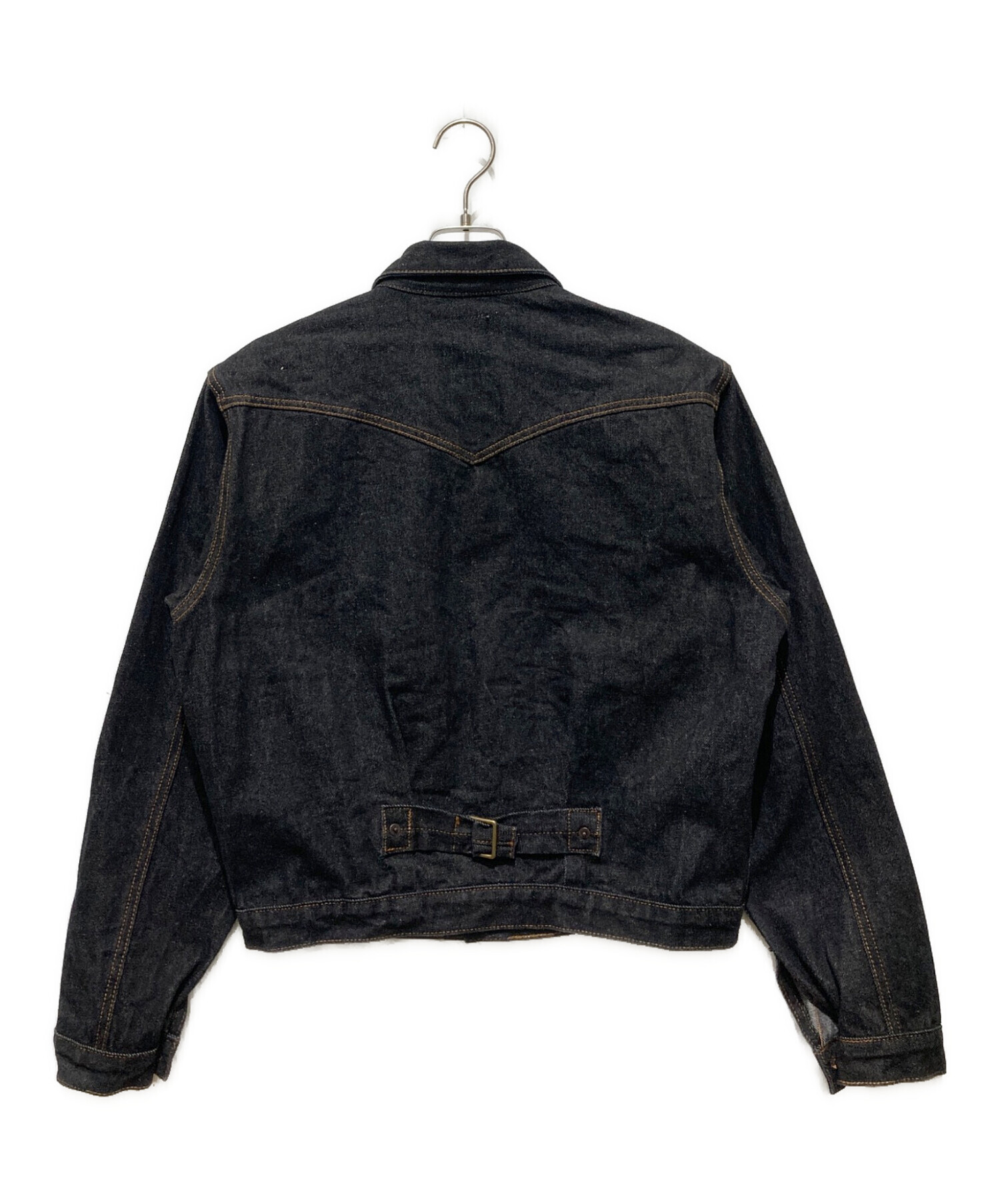 中古・古着通販】noen (ノエン) ブラック デニムジャケット ブラック