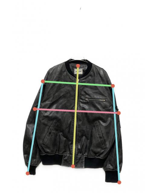 中古・古着通販】MONKEY TIME (モンキータイム) レザーライクボンバー