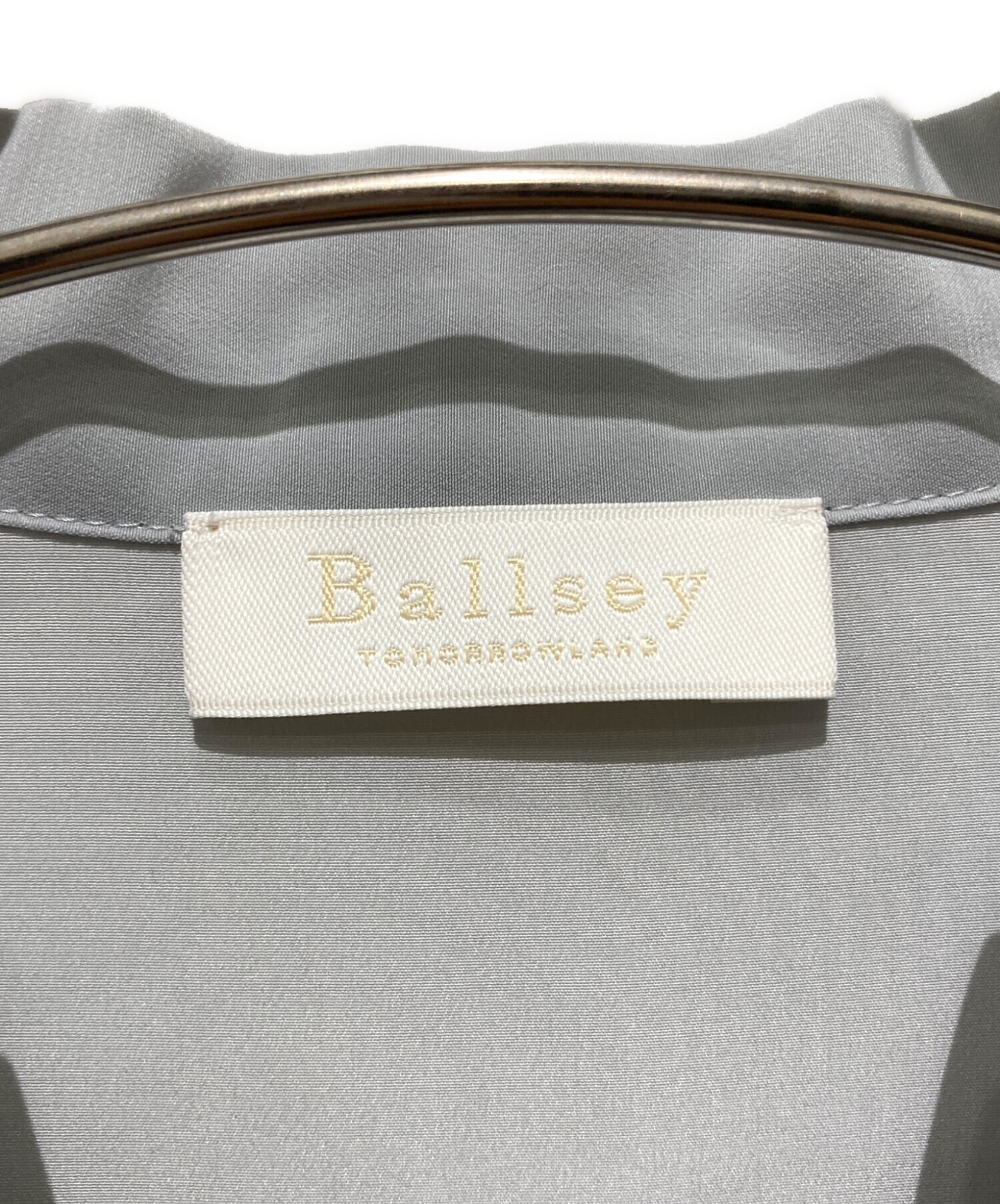 中古・古着通販】BALLSEY (ボールジィ) クリアデシン フリルボウタイ 