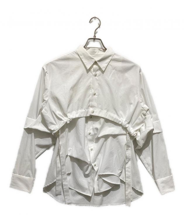 中古・古着通販】OMMO (オーエムエムオー) 2WAY TUCK LAYERED SHIRT 