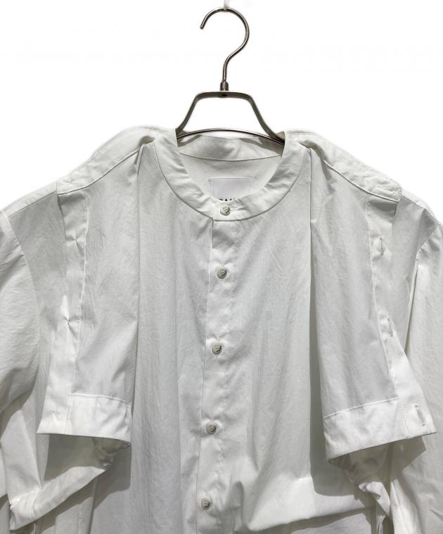 中古・古着通販】OMMO (オーエムエムオー) 2WAY TUCK LAYERED SHIRT 