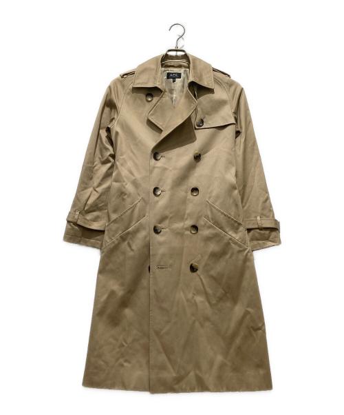 中古・古着通販】A.P.C. (アーペーセー) トレンチコート ベージュ