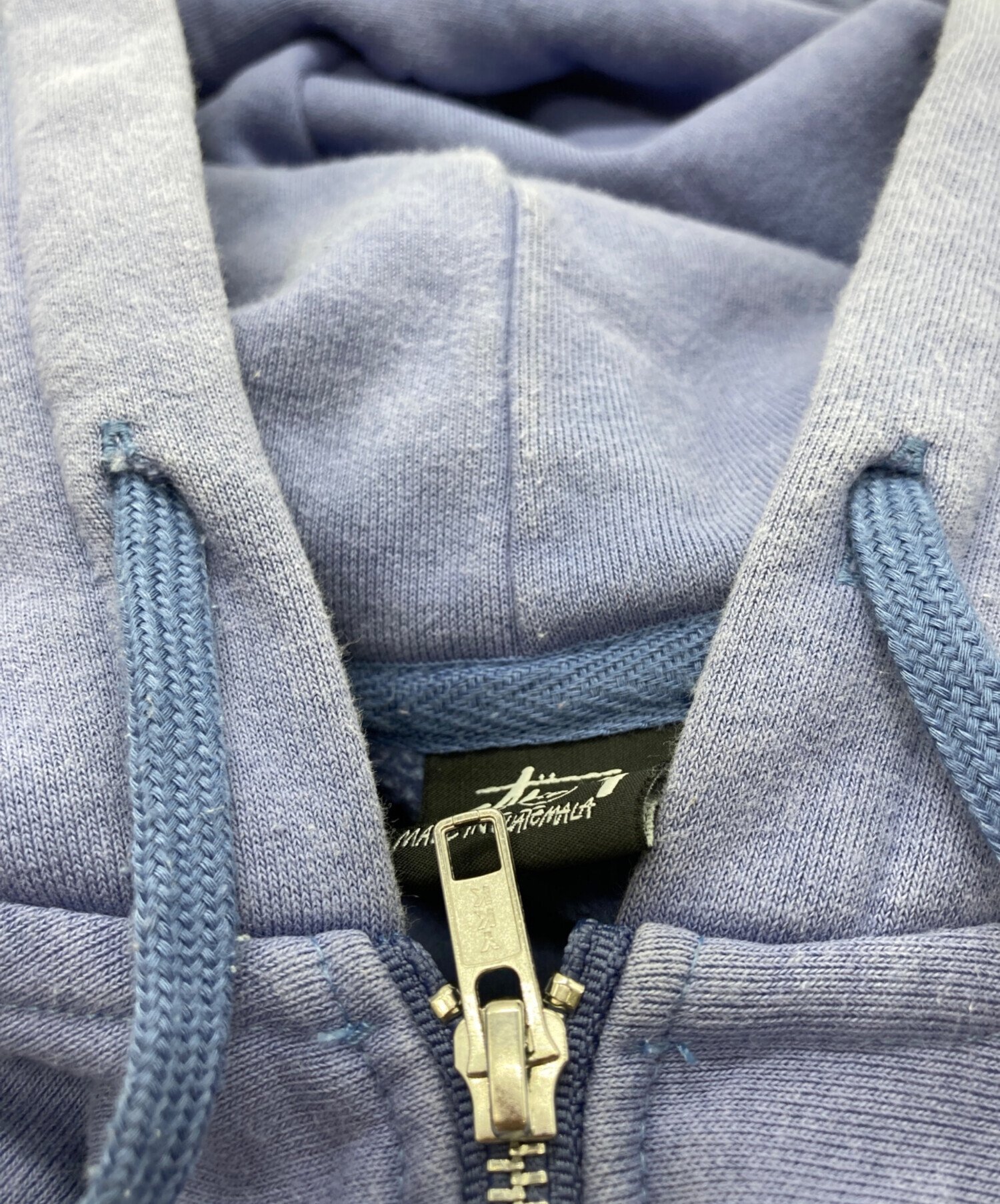 中古・古着通販】stussy (ステューシー) バックプリントジップパーカー