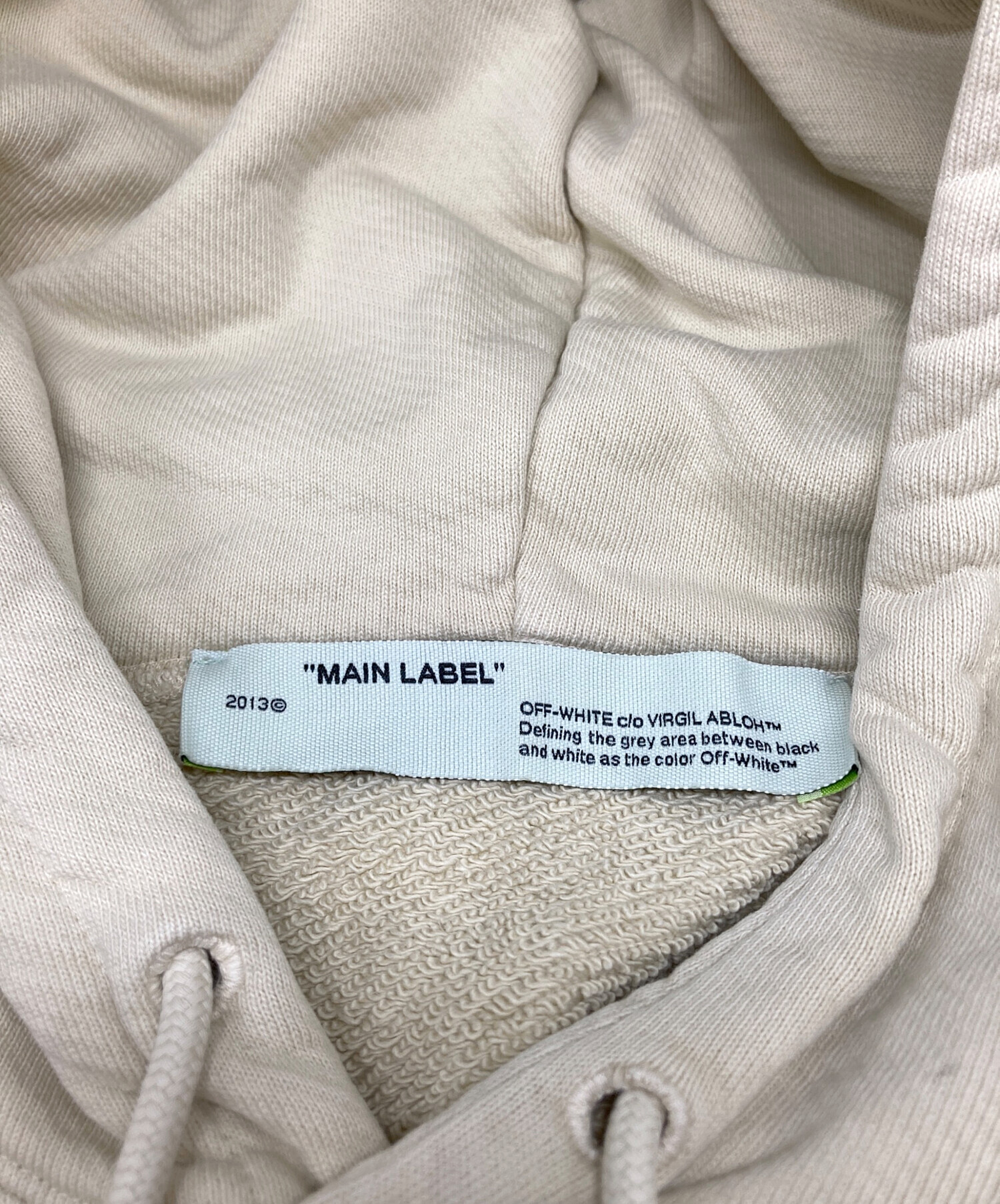 中古・古着通販】OFFWHITE (オフホワイト) クロスロゴパーカー 