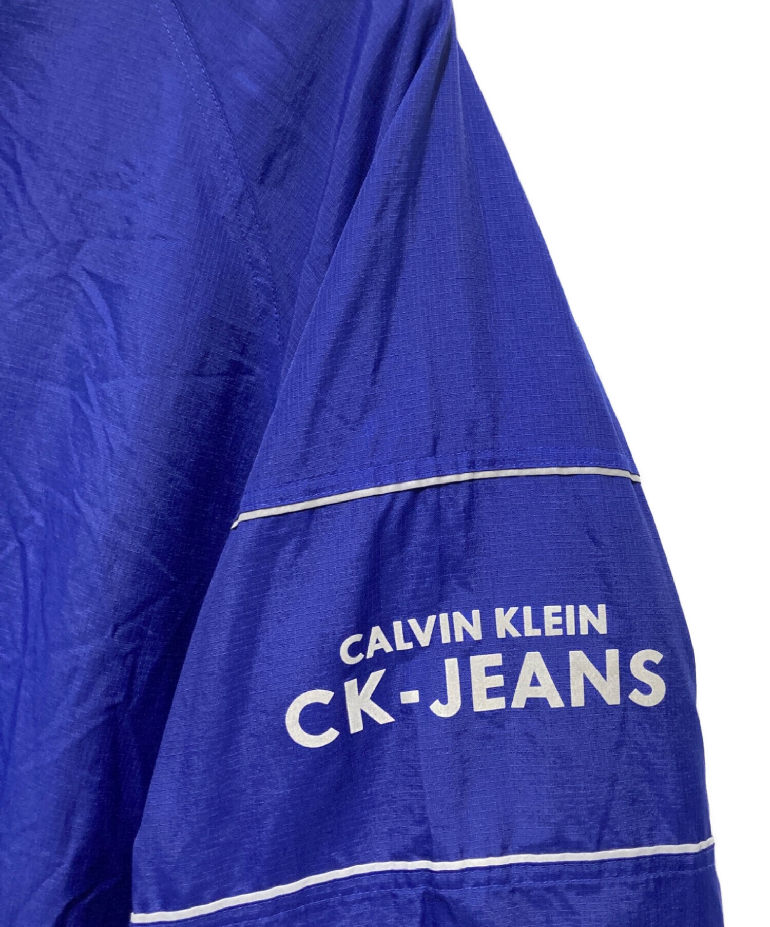 00sカルバンクライン　コットンアノラックパーカー archive y2k短丈 中古・古着通販】Calvin Klein Jeans (カルバンクラインジーンズ