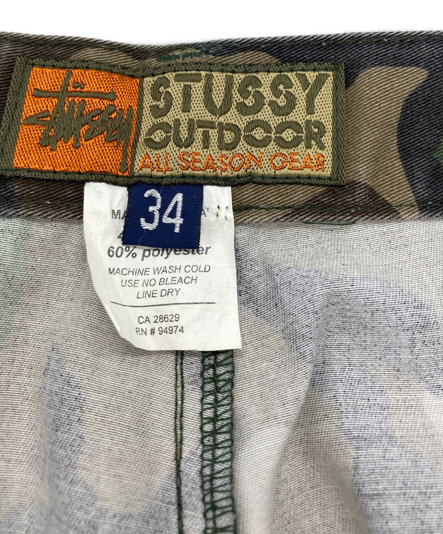 中古・古着通販】stussy OUTDOOR (ステューシーアウトドア) カモフラ