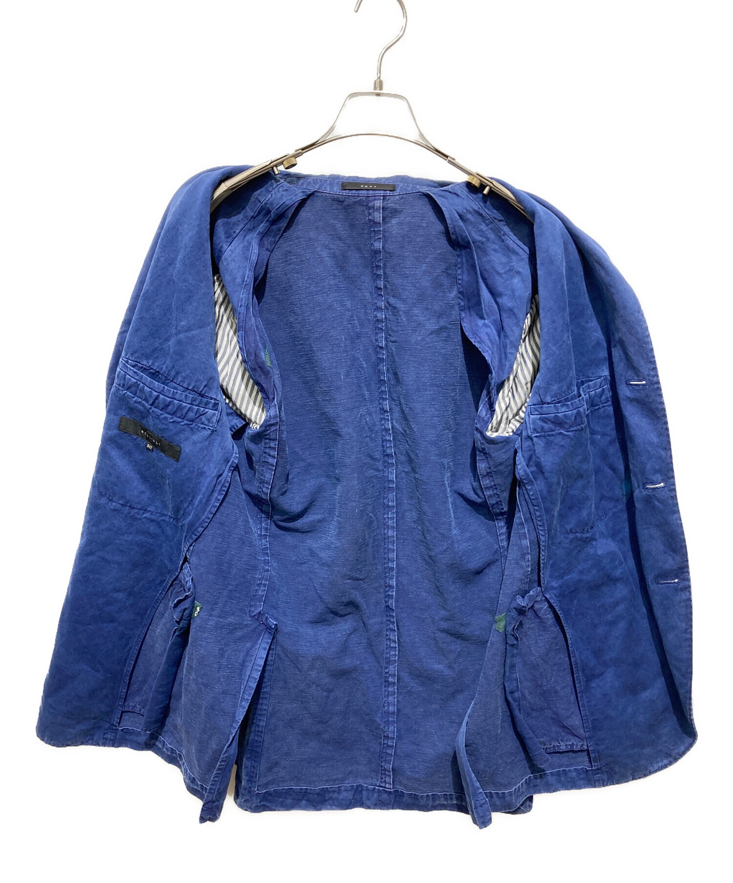 BOGLIOLI ボリオリ　サマージャケット　サイズ50（XL相当） 中古・古着通販】BOGLIOLI (ボリオリ) 3Bジャケット ブルー サイズ:50