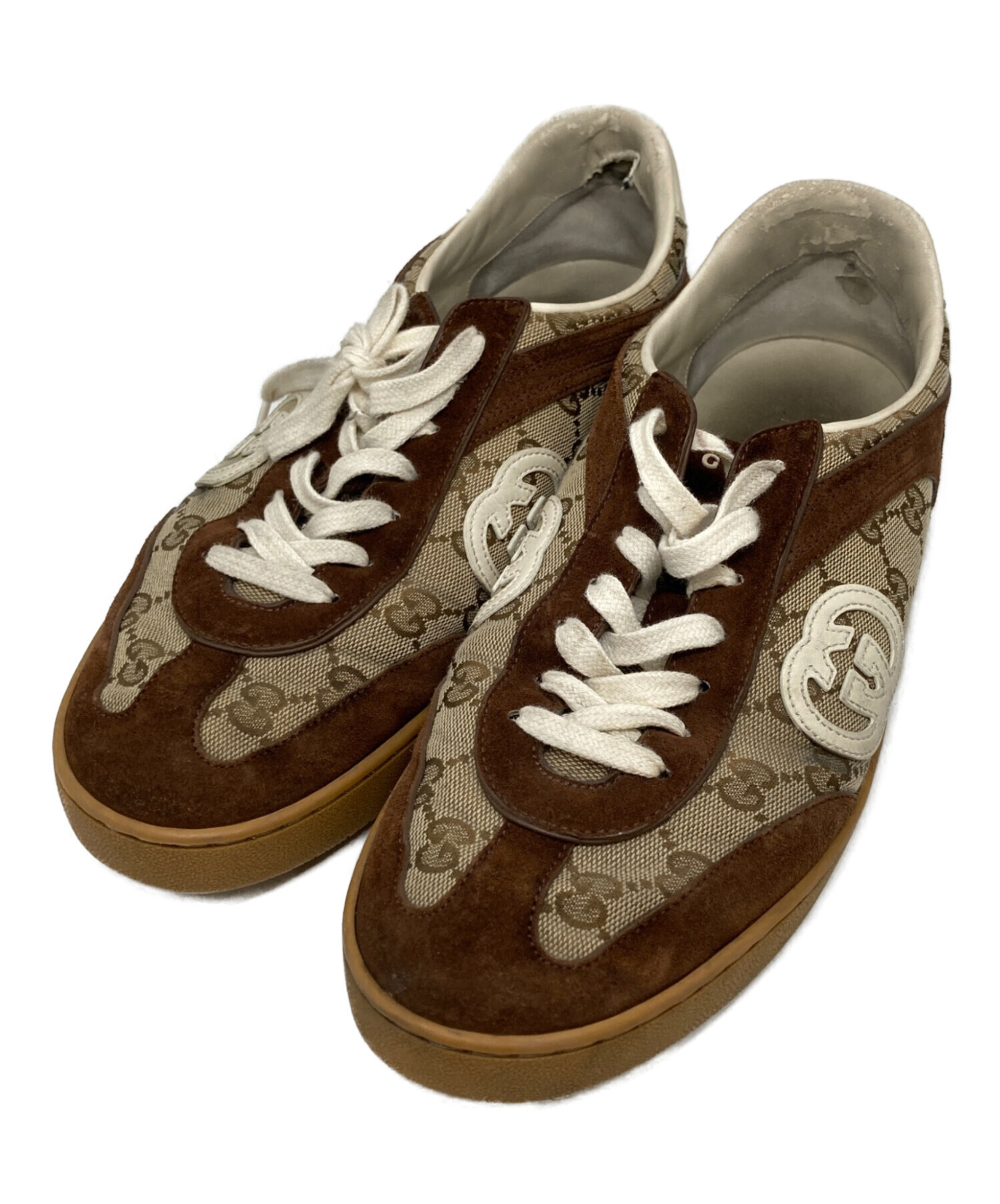GUCCI グッチ ローカットスニーカー グッチ GUCCI GGラインストーン 