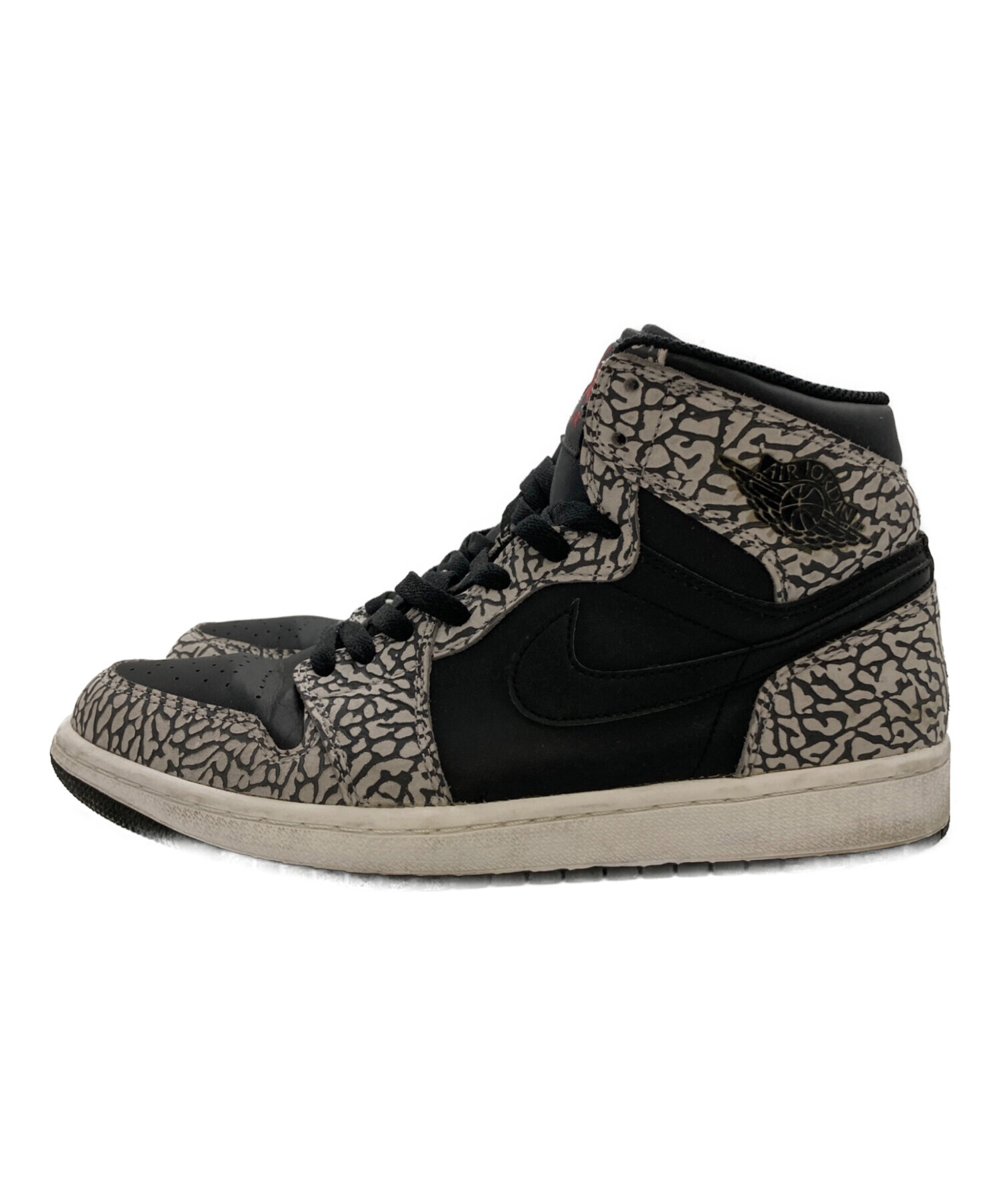 中古・古着通販】NIKE (ナイキ) Air Jordan 1 Retro High グレー