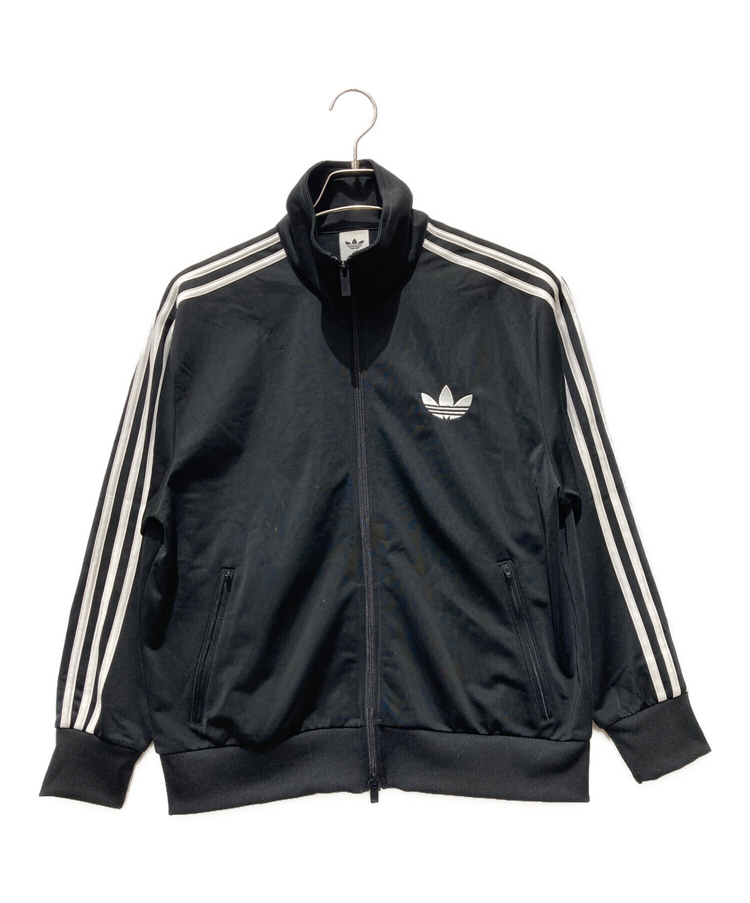 アディダス　XLトレフォイル刺繍 切替 トラックジャケット 中古・古着通販】adidas (アディダス) トレフォイル刺繍トラック