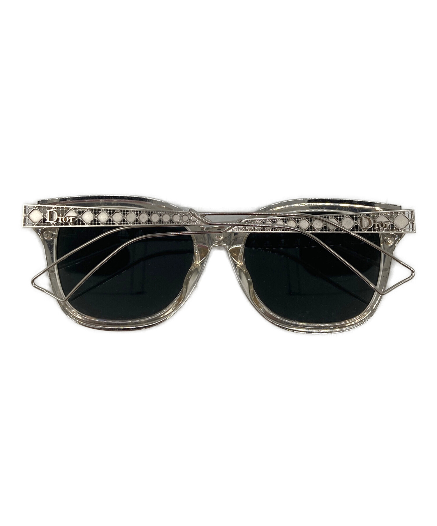 【Christian Dior】サングラス シルバー 中古・古着通販】Dior (ディオール) DIORAMA1 F / サングラス シルバー