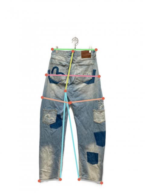 中古・古着通販】EVISU (エヴィス) マルチポケット & カモメプリント