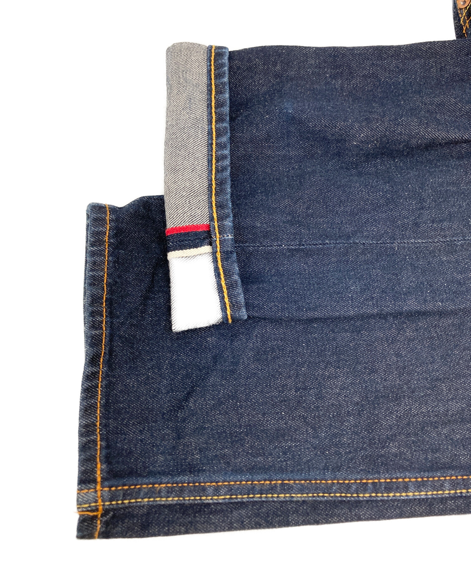 中古・古着通販】EVISU (エヴィス) ブルーペイントペンキデニムパンツ