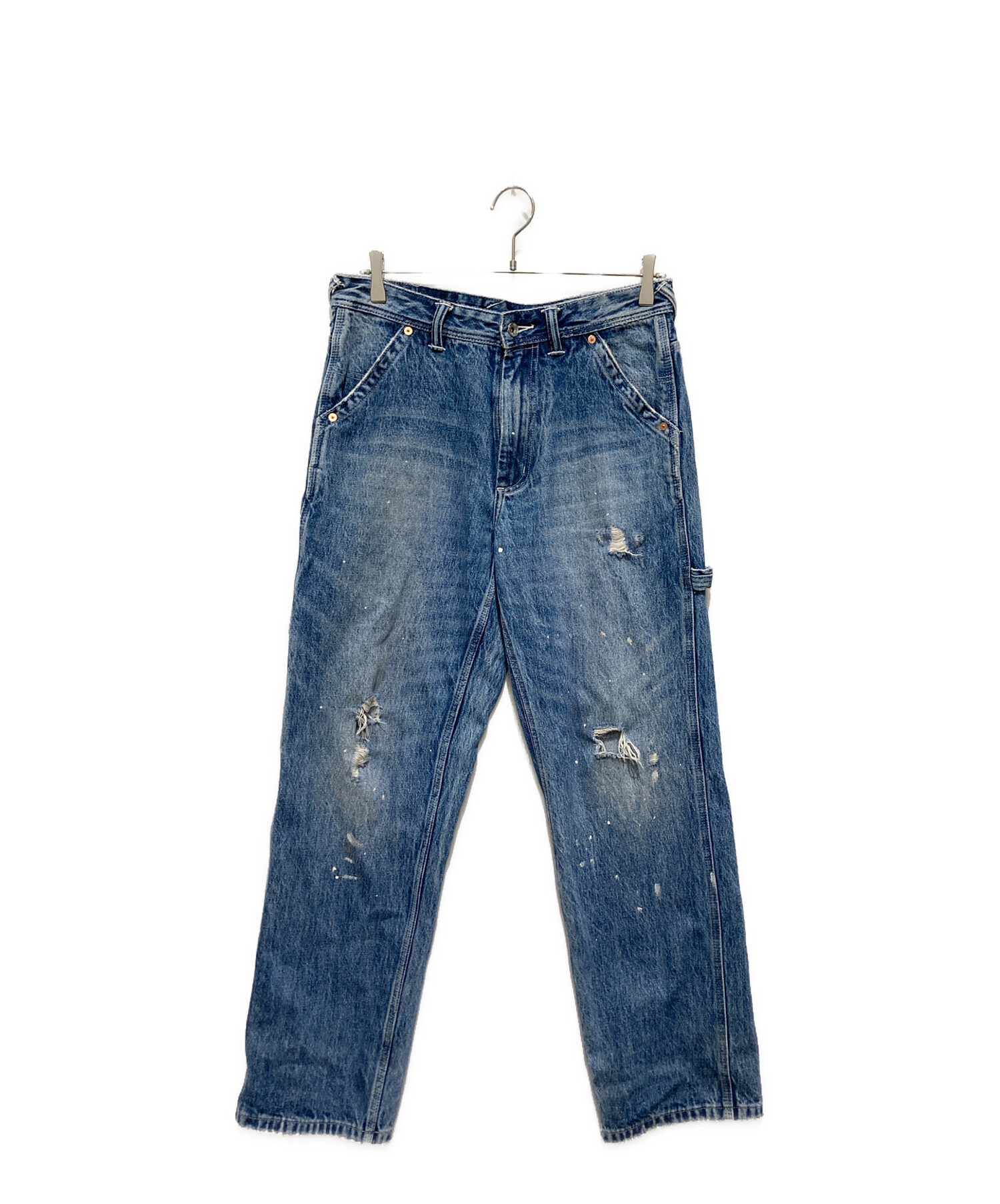 中古・古着通販】EVISU (エヴィス) デニムパンツ インディゴ サイズ:S 