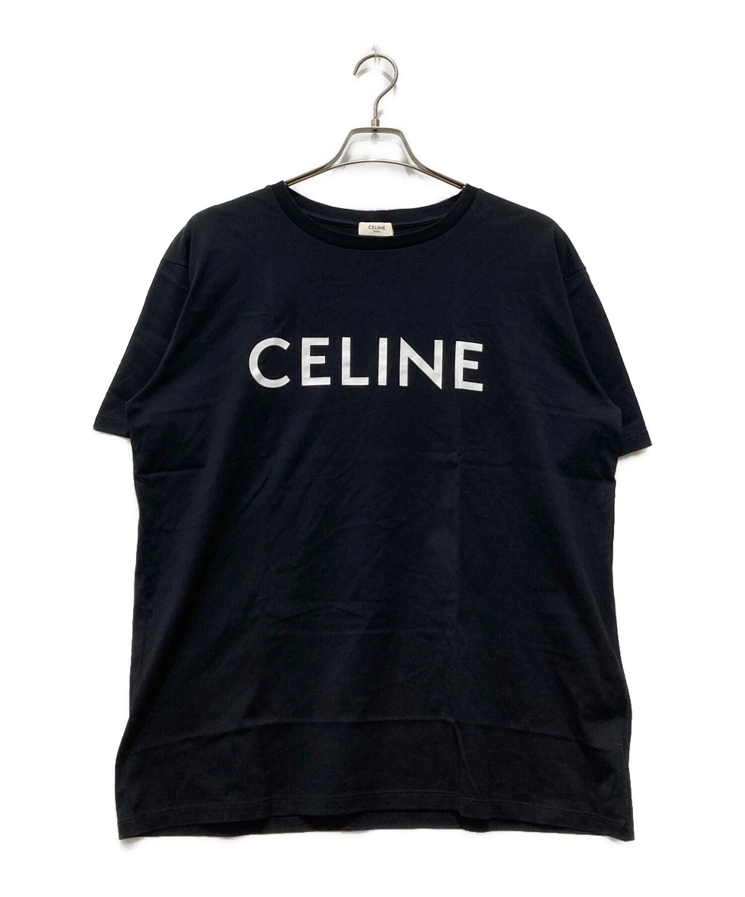 セリーヌTシャツ / コットンジャージーＬ新品未使用シワなく発送します 中古・古着通販】CELINE (セリーヌ) ルーズTシャツ / コットン